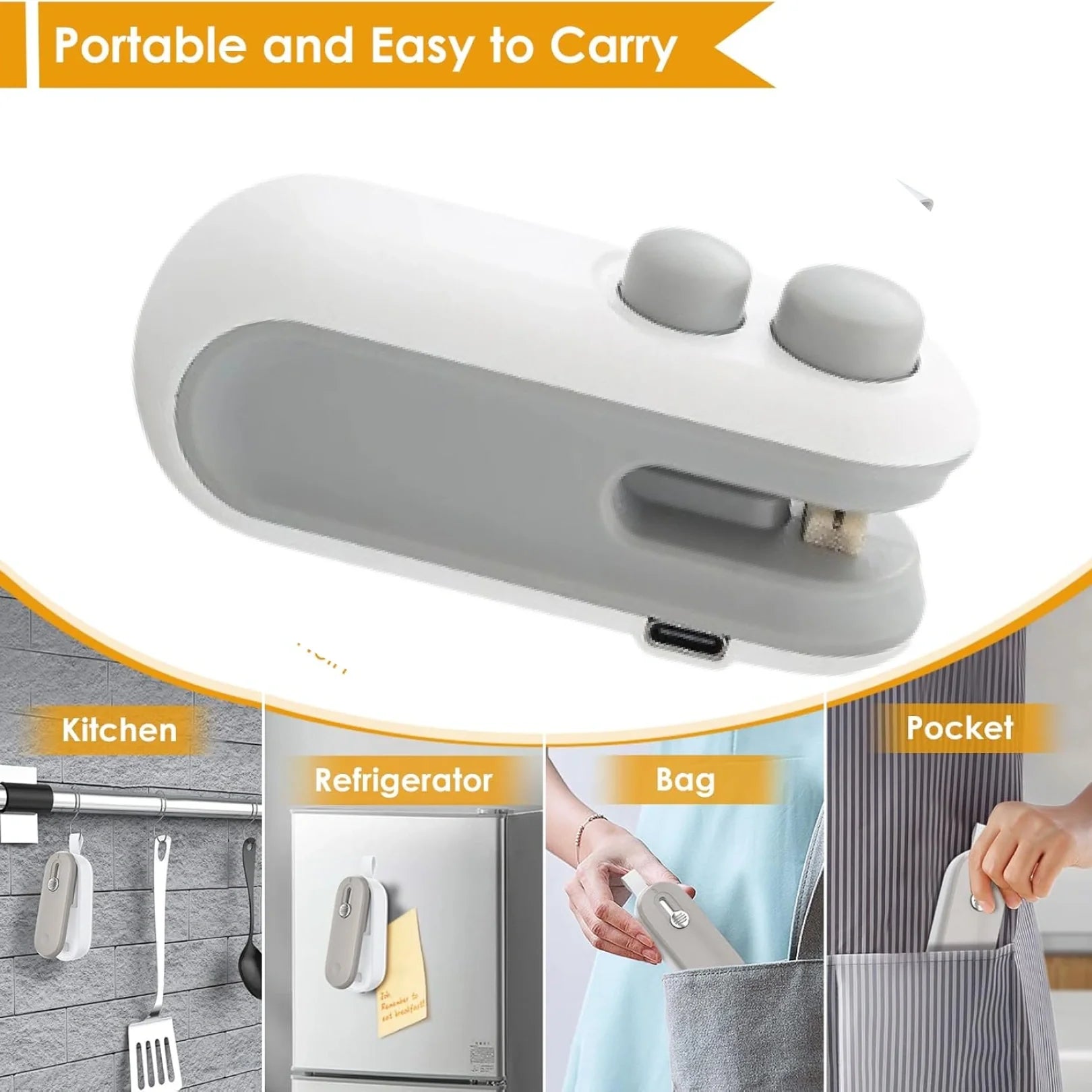 SnapSeal™ 2 in 1 Packet Sealer
