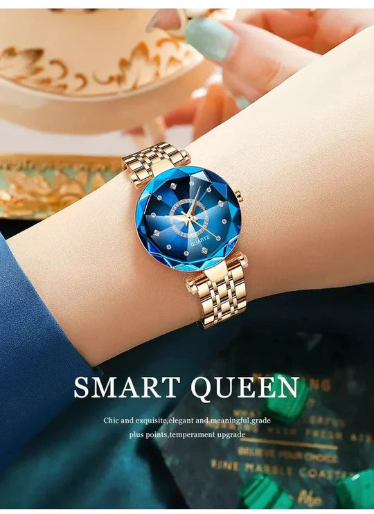 Women's Beautiful Diamond Shape Watch