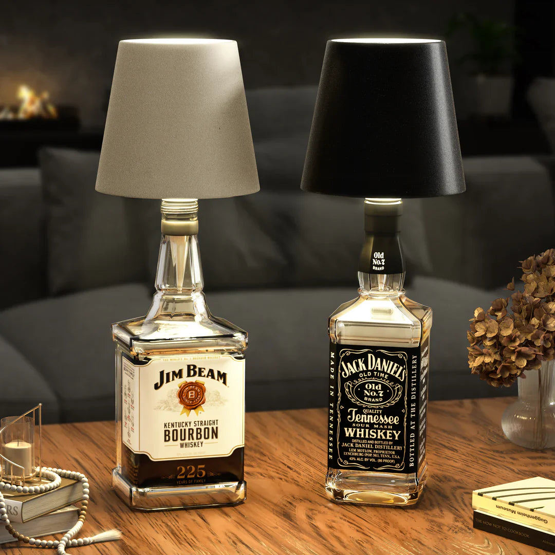Wireless Bottle Lamp - Rechargeable
