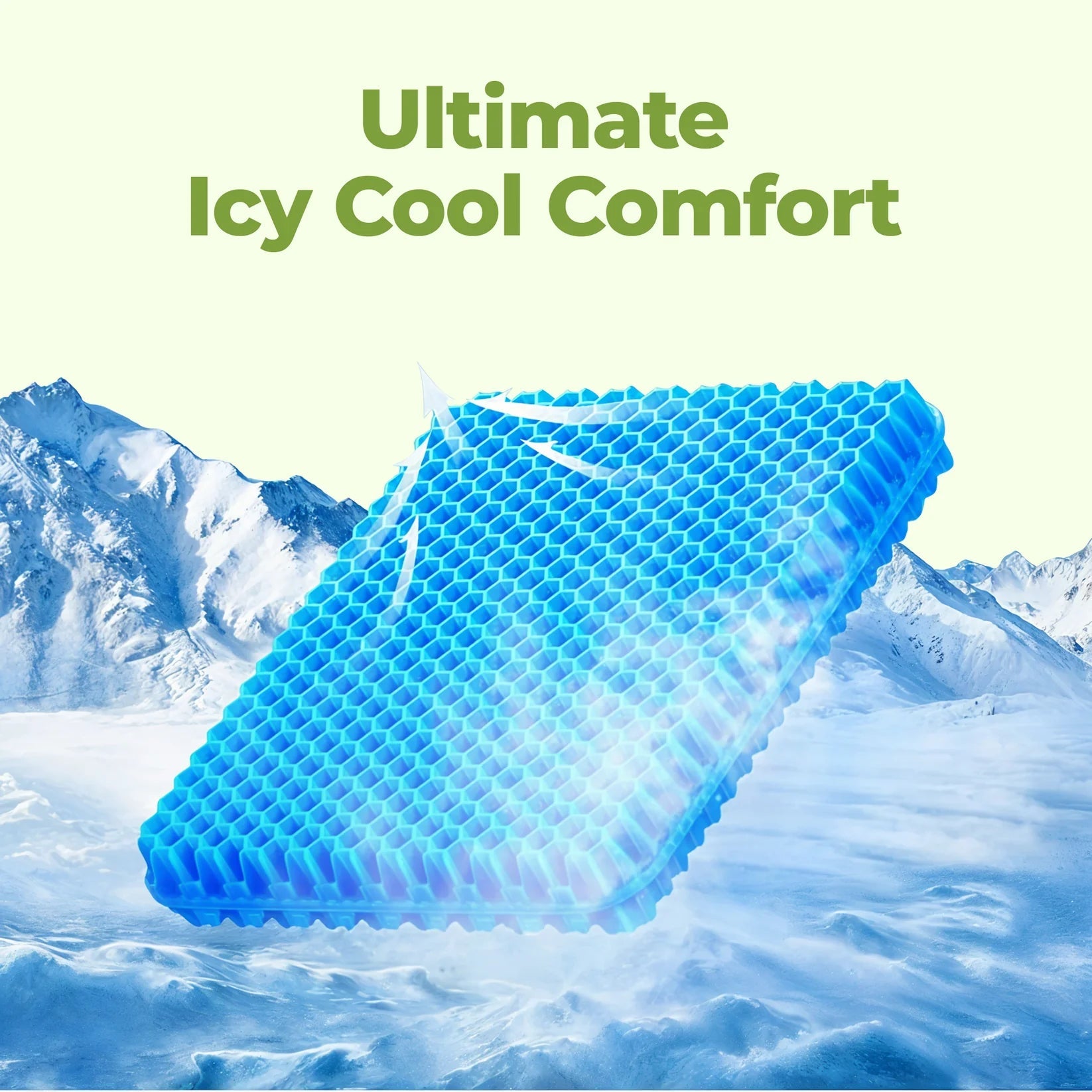 Honeycomb Gel Seat Cushion – Office, Car & Home Use