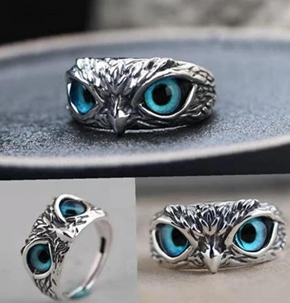 Silver Plated Wealth Attracter Owl Ring 😍 (Buy 1 Get 1 Free 🔥)