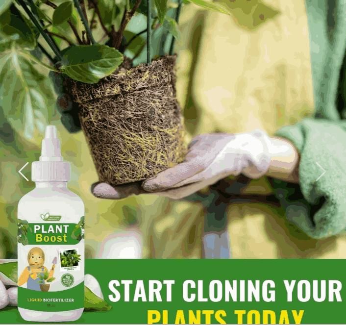 Organic Plant Boost - Faster Growth & Stronger Roots (Pack of 3)