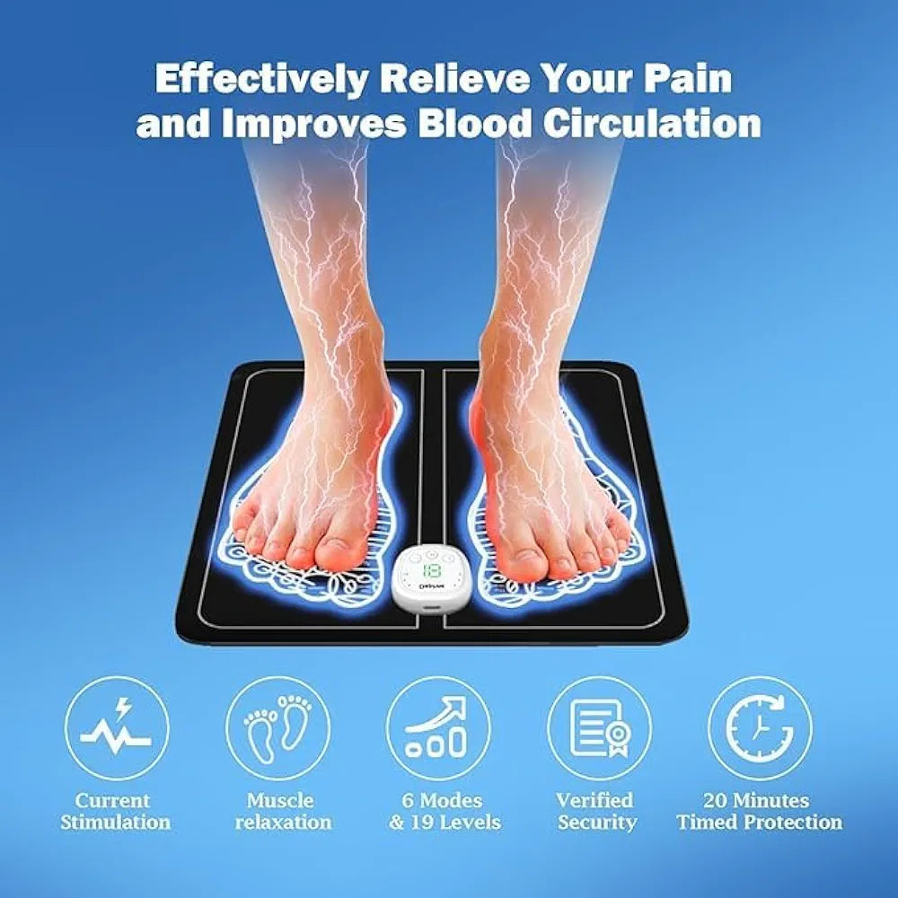 THERAFOOT PRO™ NEURO MASSAGER- 8 Massage modes with 19 intensity levels