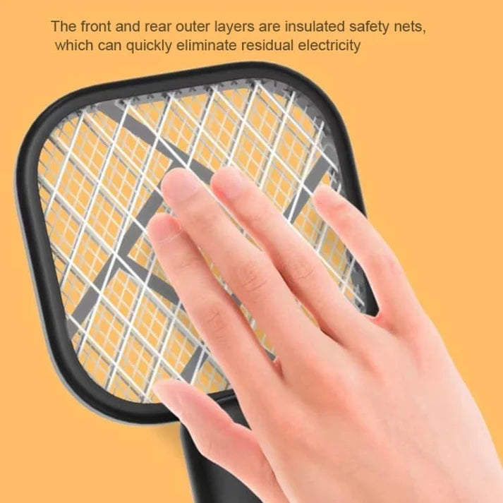USB Rechargeable Mini Electric Mosquito Killer Racket – Safe & Powerful