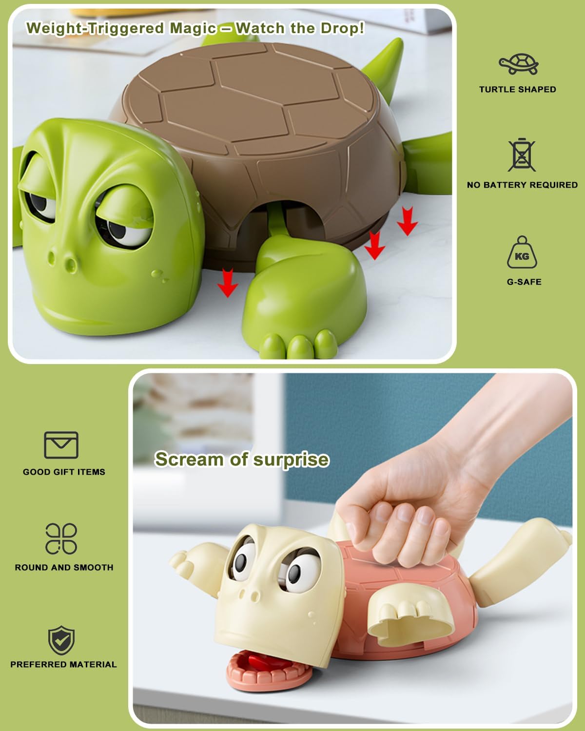 Funny Turtle Coaster 🐢