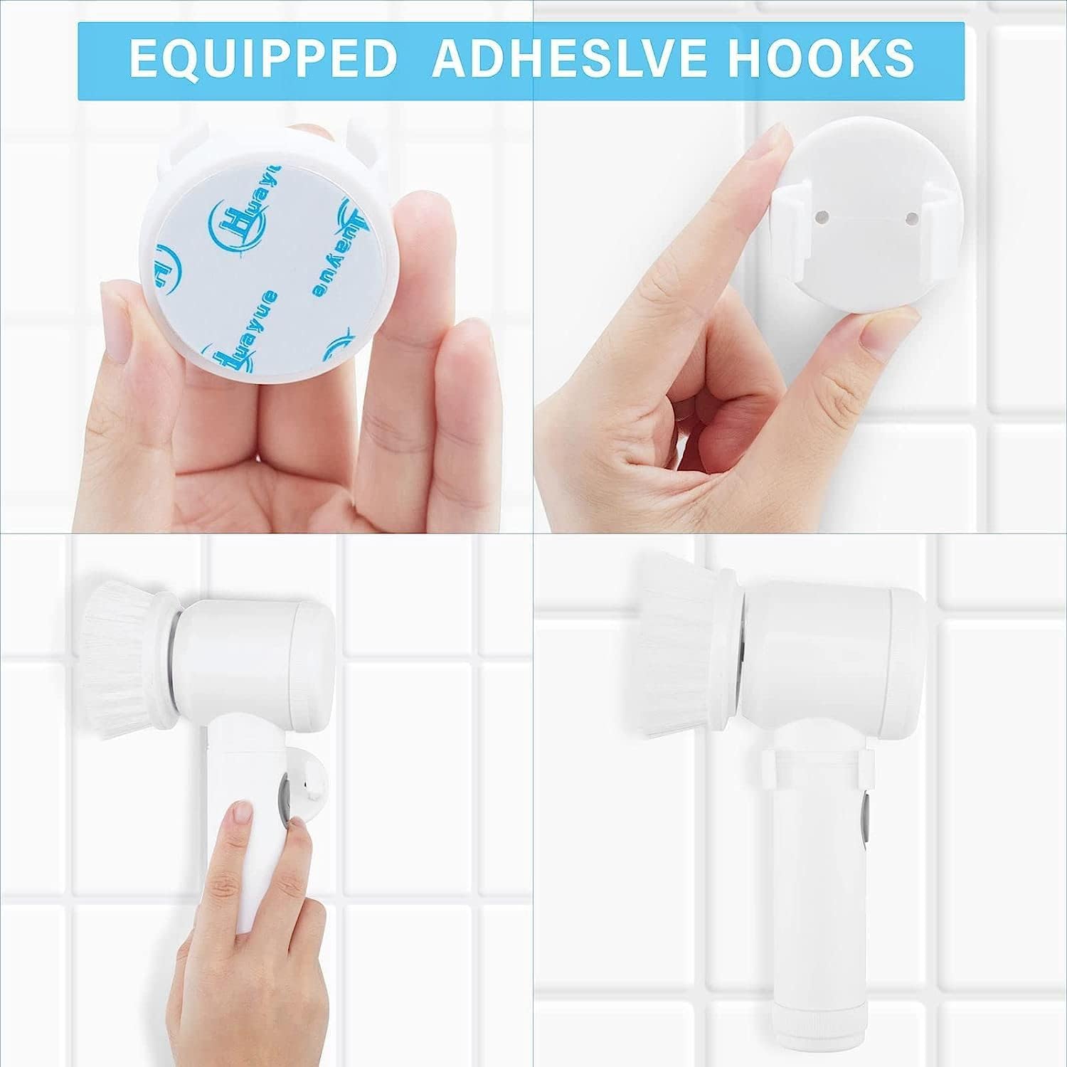 SpinScrub™ – 5-in-1 Spin Brush | For Tiles, Corners & More | Daily Cleaning