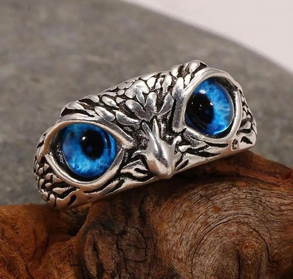 Silver Plated Wealth Attracter Owl Ring 😍 (Buy 1 Get 1 Free 🔥)
