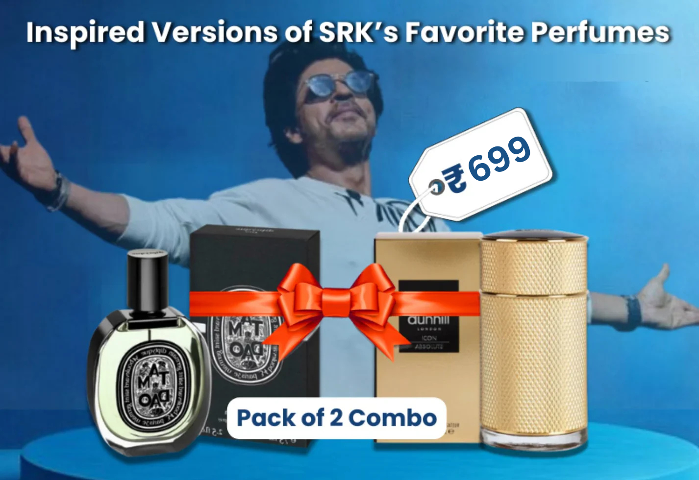 Inspired Perfume Combo: Tam Dao & Icon Elite used by the King of Bollywood, SRK