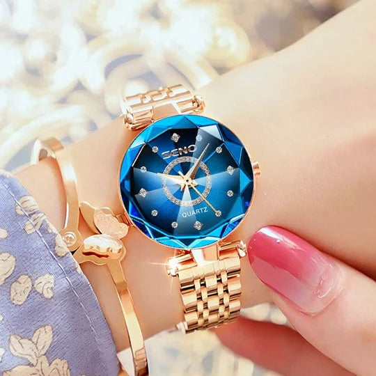 Women's Beautiful Diamond Shape Watch