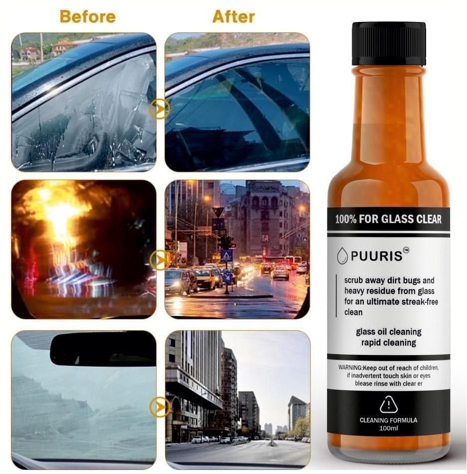 Super Glass Cleaning Agent 100ml Bottle | Buy 1 Get 1 Free