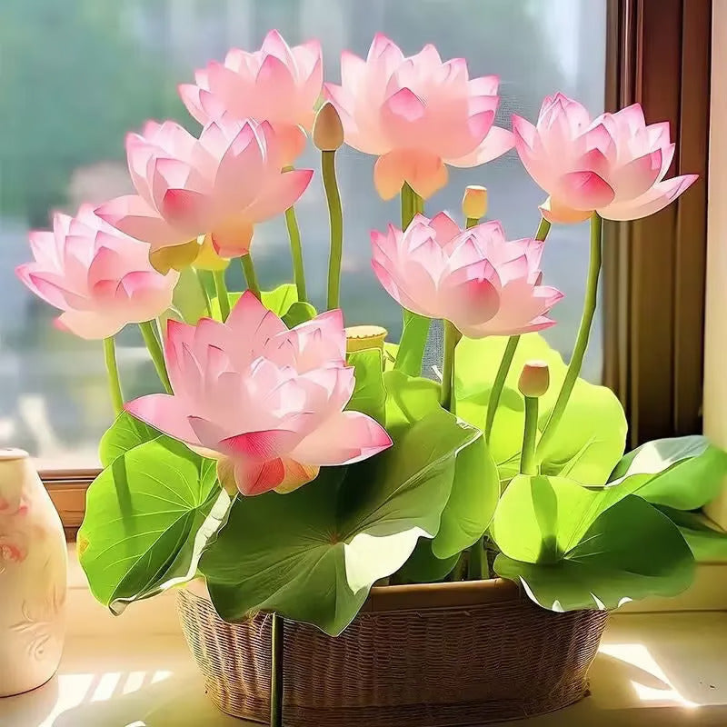 🌸7 Days germination🌸 Year End Sale - 💐The Sacred Bonsai Bowl Lotus Seeds