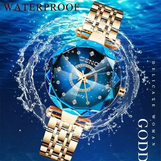 Women's Beautiful Diamond Shape Watch