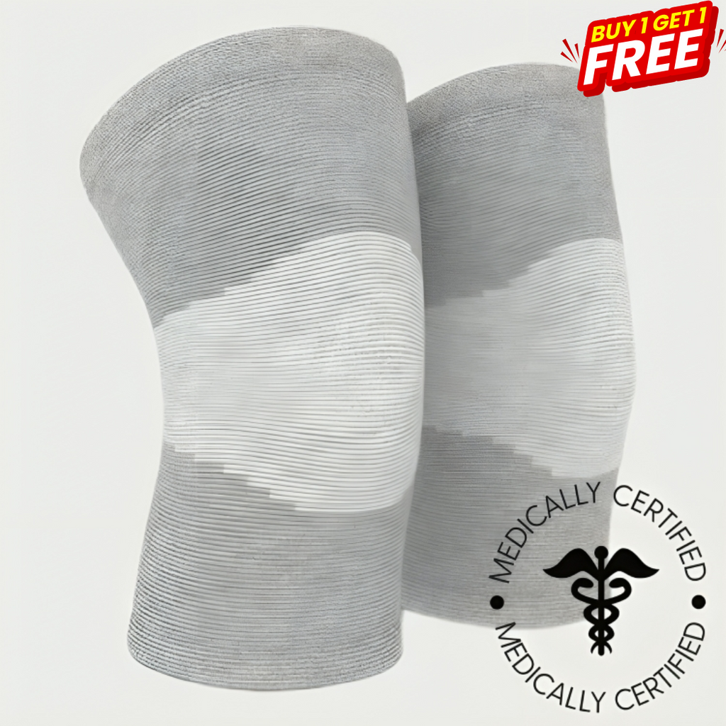 Pain Relief Bamboo Charcoal Compression Knee Sleeve ( BUY 1 GET 1 FREE )