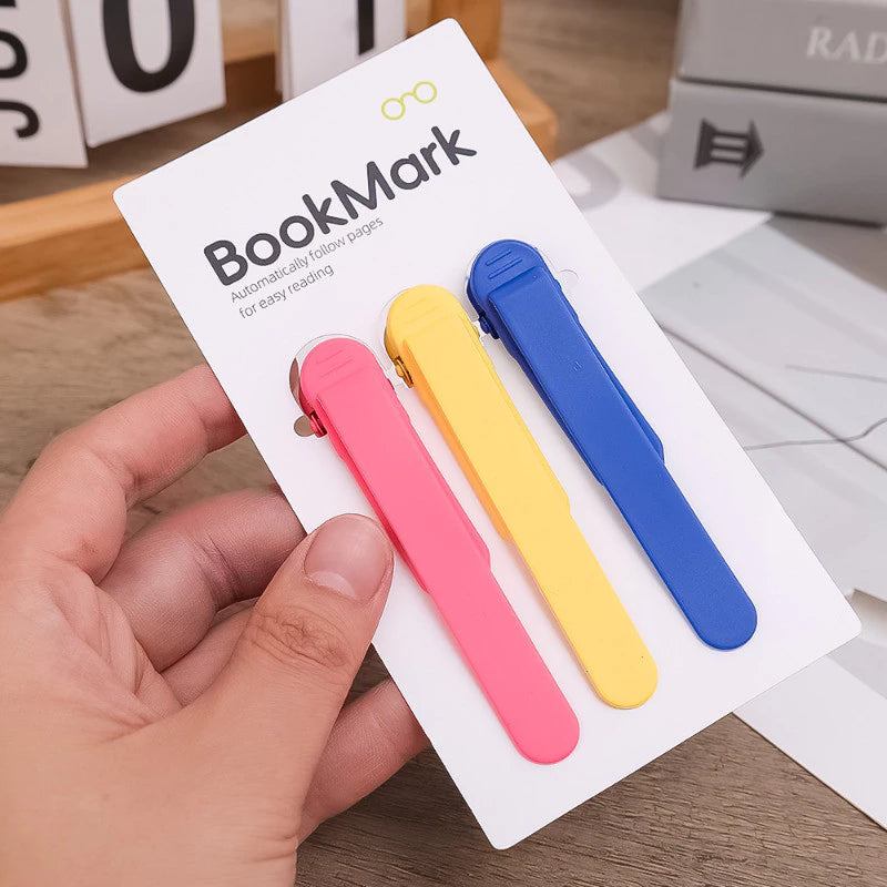 Smart Silicon Bookmark (Set of 3)