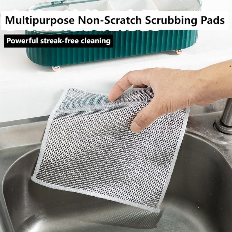 Multipurpose Wire Dishwashing Rags (Pack Of 5)