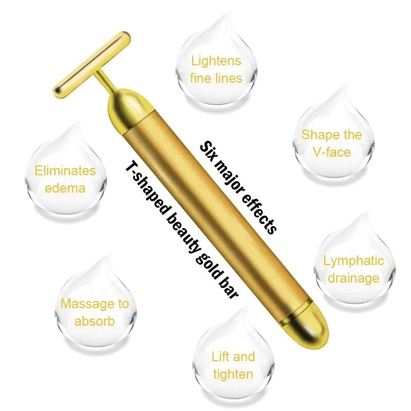 24K Face Massager Beauty Bar