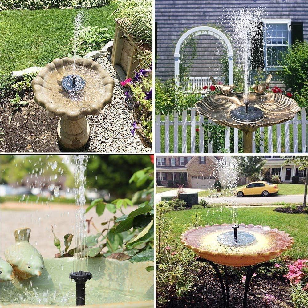 Solar Powered Floating Water Fountain