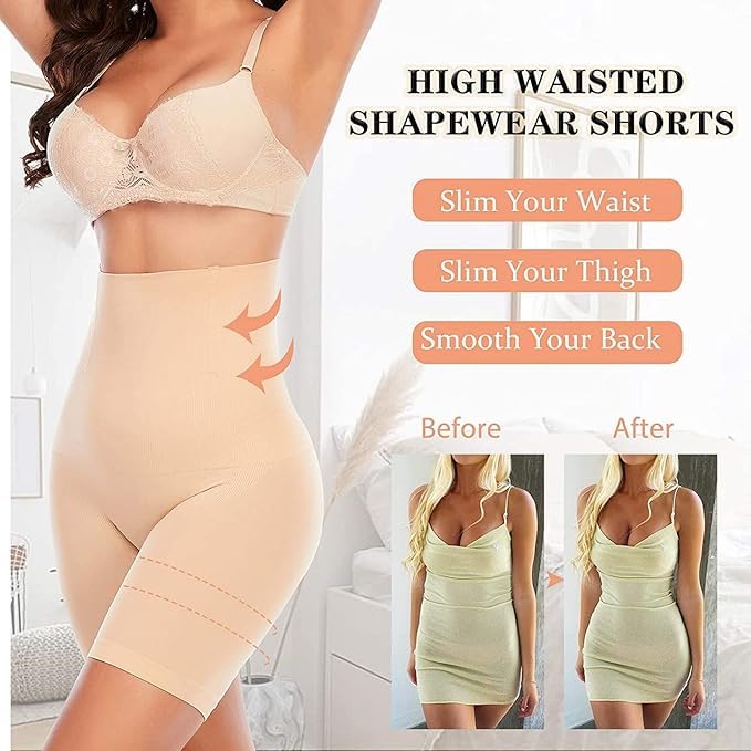 4-in-1 Shaper - Quick Slim Shaper for Tummy, Thighs, Hips, Back [COOL & BREATHABLE]