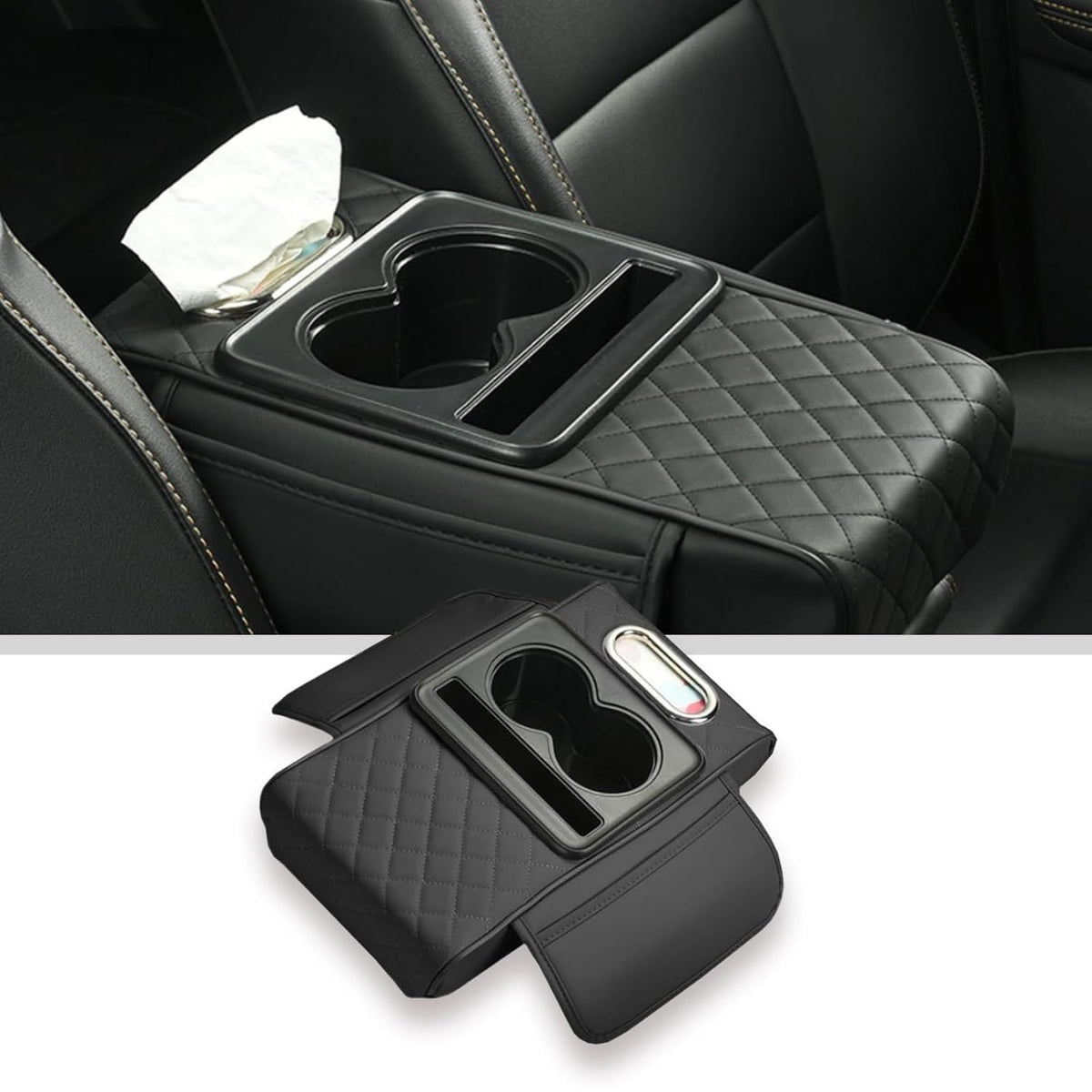 5 in 1 Universal Fit Car Armrest Console Cushion