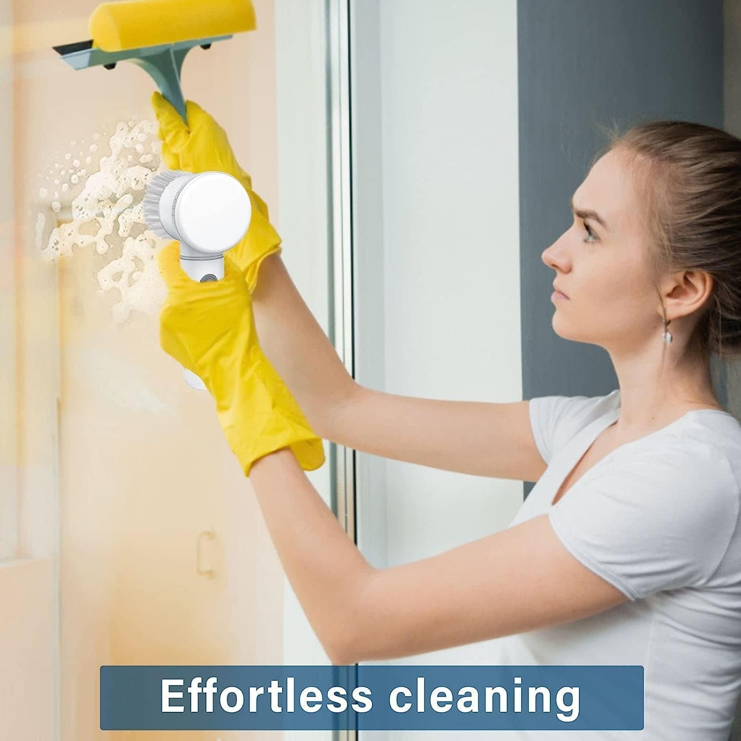 SpinScrub™ – 5-in-1 Spin Brush | For Tiles, Corners & More | Daily Cleaning