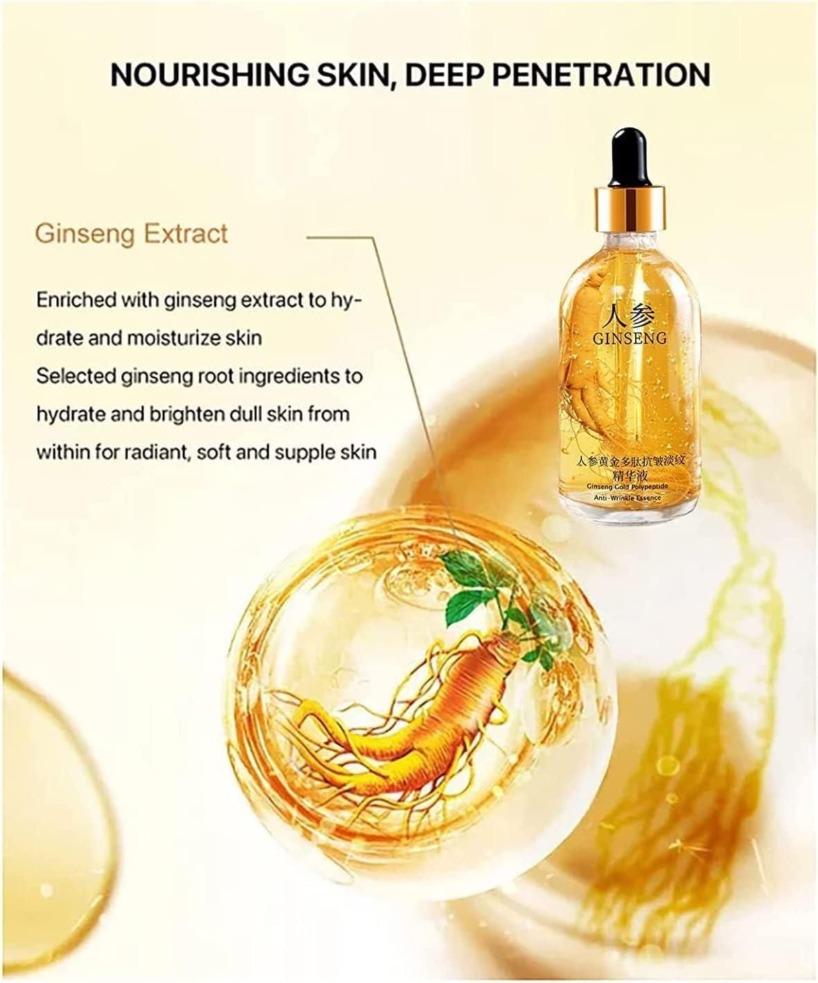 Ginseng Gold Polypeptide Anti-Ageing Serum (Buy 1 Get 1 Free)