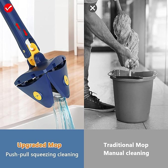 360° Rotatable Triangle Cleaning Mop