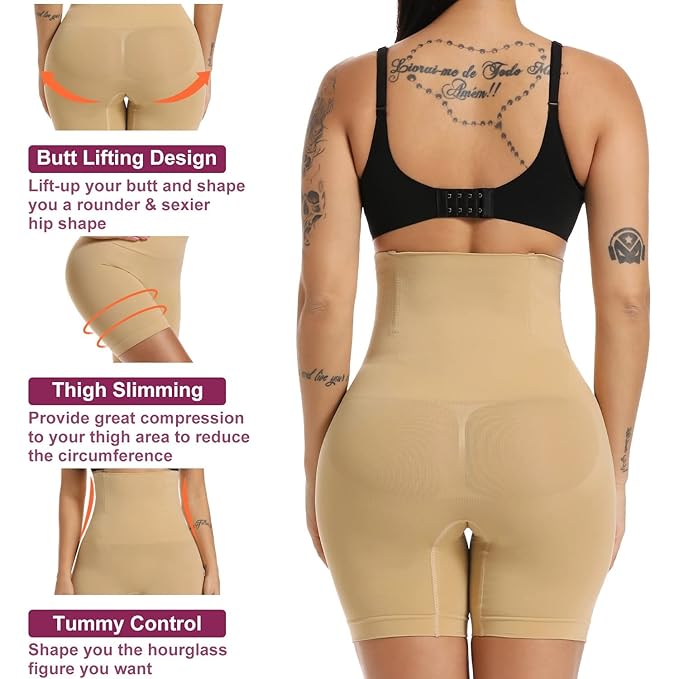 4-in-1 Shaper - Quick Slim Shaper for Tummy, Thighs, Hips, Back [COOL & BREATHABLE]