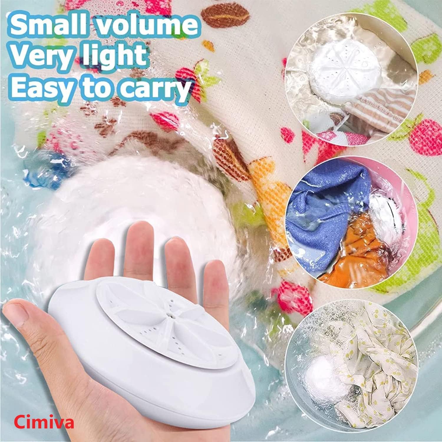 3 in 1 Mini Washing Machine Portable Washer