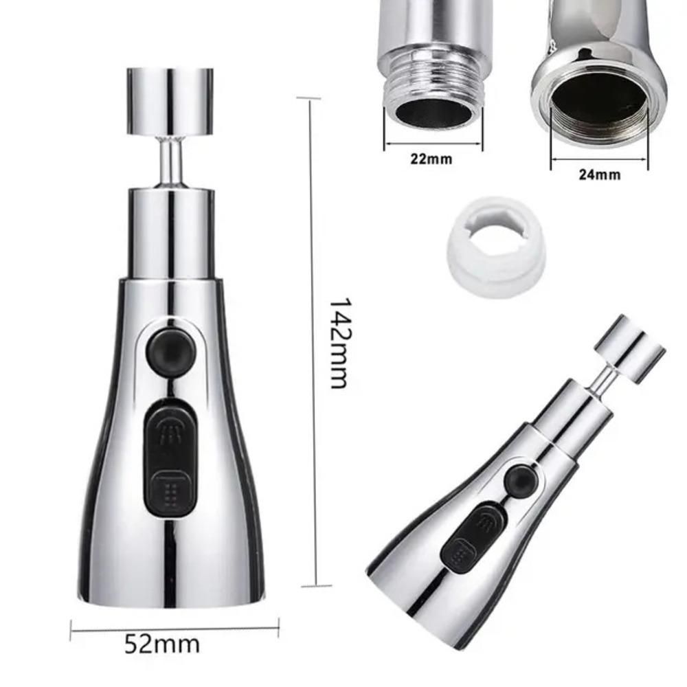 3 Modes kitchen Sink faucet Extension | 360° Rotation