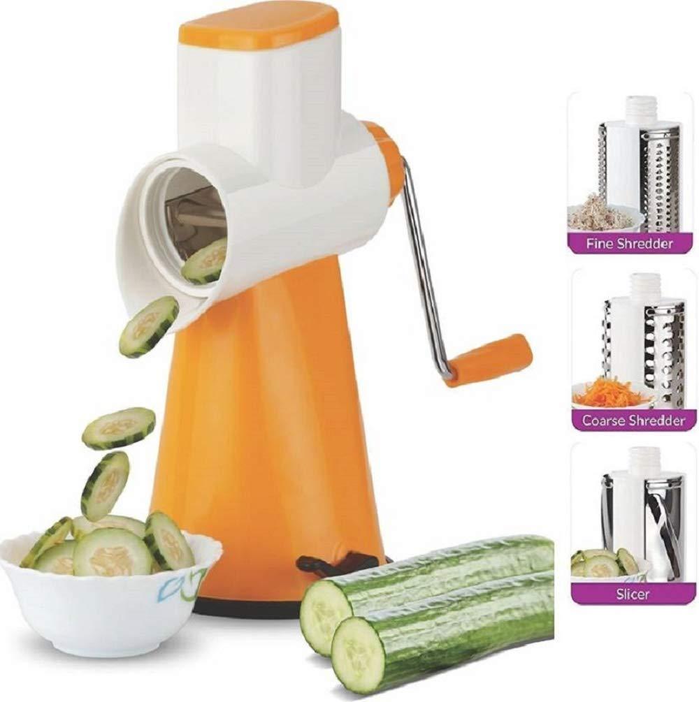 4 in 1 Rotary Drum Vegetable Grater & Slicer