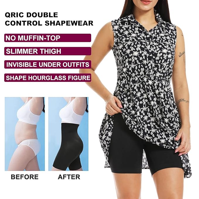 4-in-1 Shaper - Quick Slim Shaper for Tummy, Thighs, Hips, Back [COOL & BREATHABLE]
