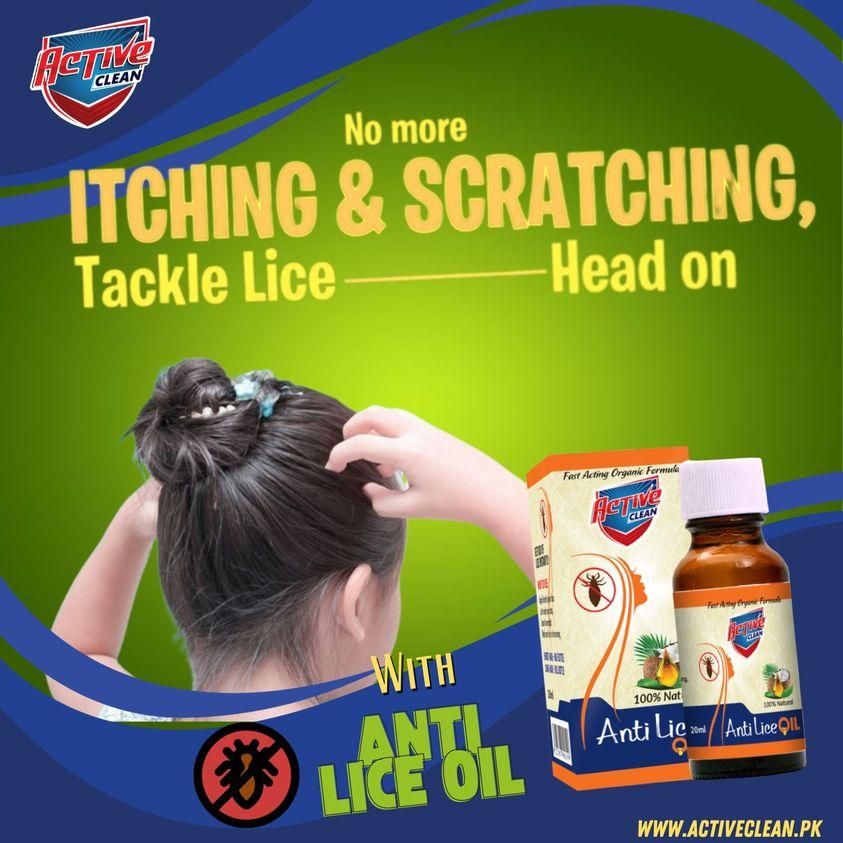 All Natural Hair Oil for Lice Control