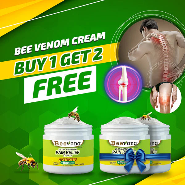 Bee Venom Joint and Bone Therapy Cream - (Buy 1 get 2 Free)