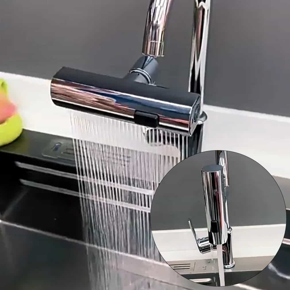 360° Waterfall Faucet Extender For Kitchen Sink