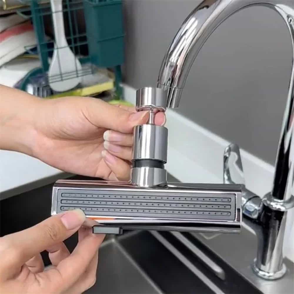 360° Waterfall Faucet Extender For Kitchen Sink