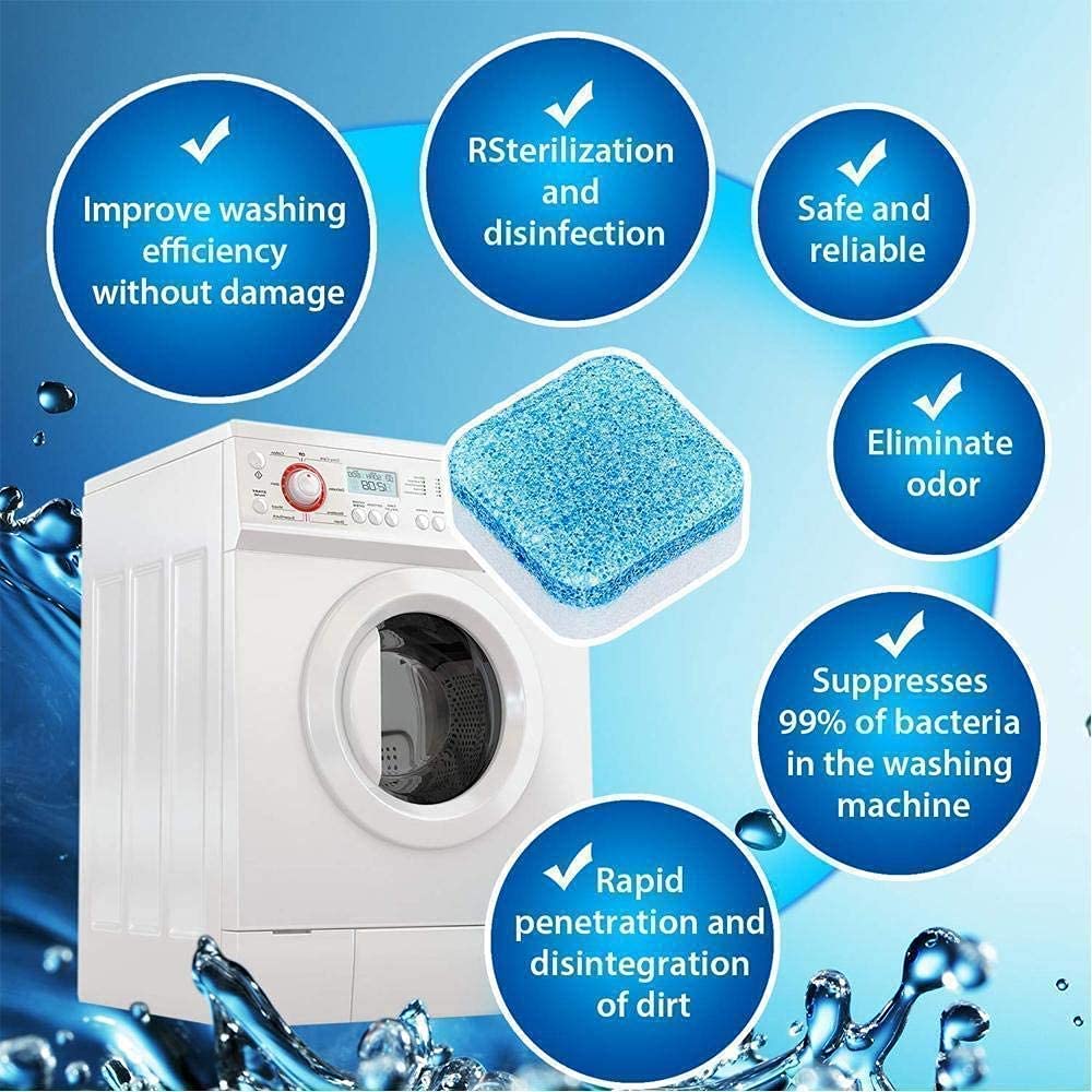 MrClean™ - Washing Machine Deep Cleaning Tablets (Limited Stock 🔥🔥)