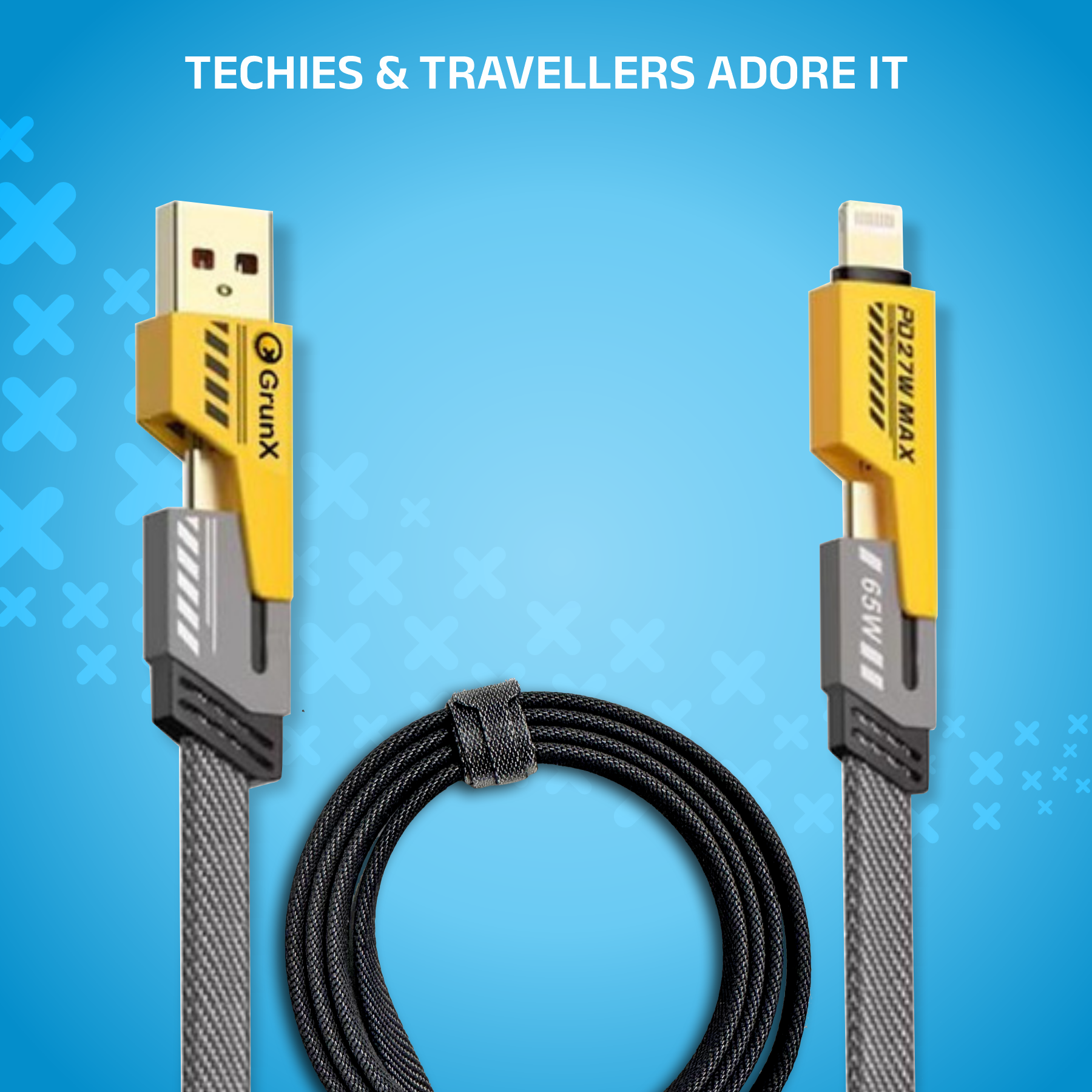 4 in 1 Fast Charging & Data Cable