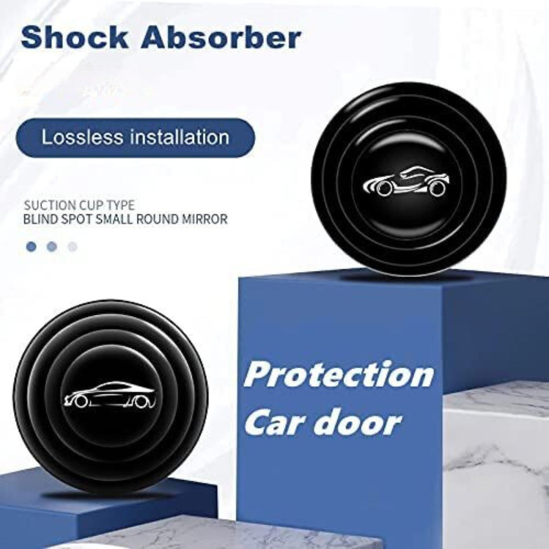 Car Door Shock Absorber Rubber Pad Protection for Door Protector