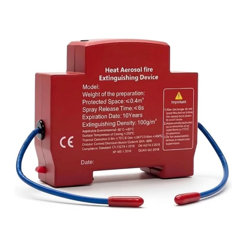 IgnisGuard™ - Heat-Activated Aerosol Fire Suppression Device for Electrical Panels & DB Boxes