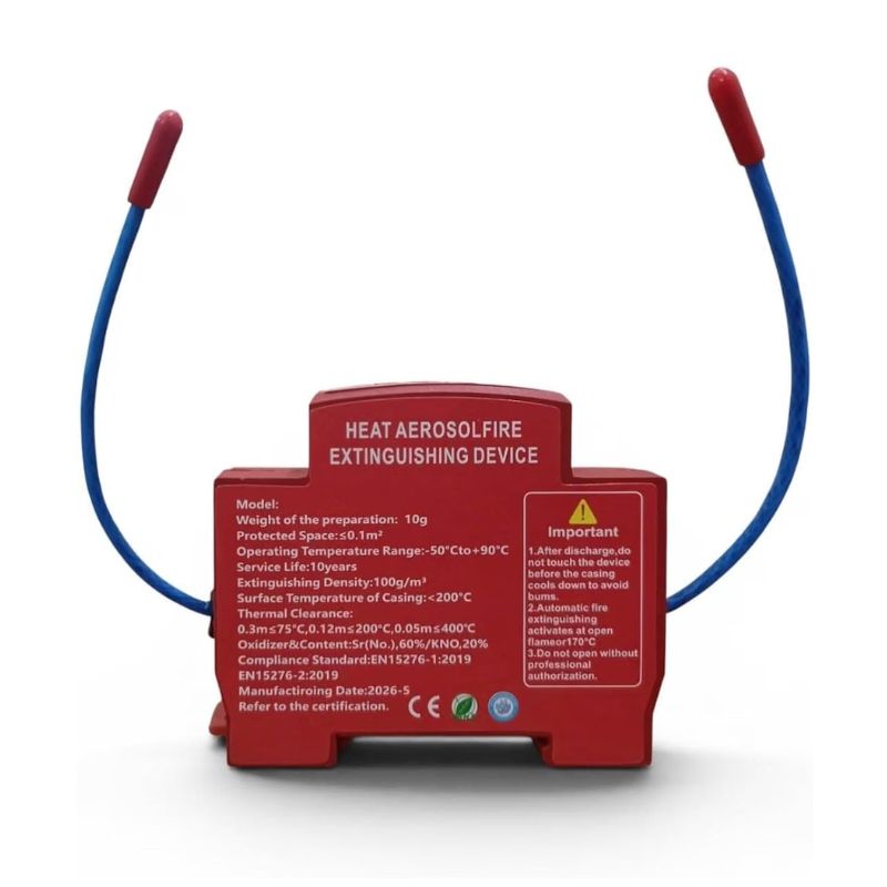 IgnisGuard™ - Heat-Activated Aerosol Fire Suppression Device for Electrical Panels & DB Boxes