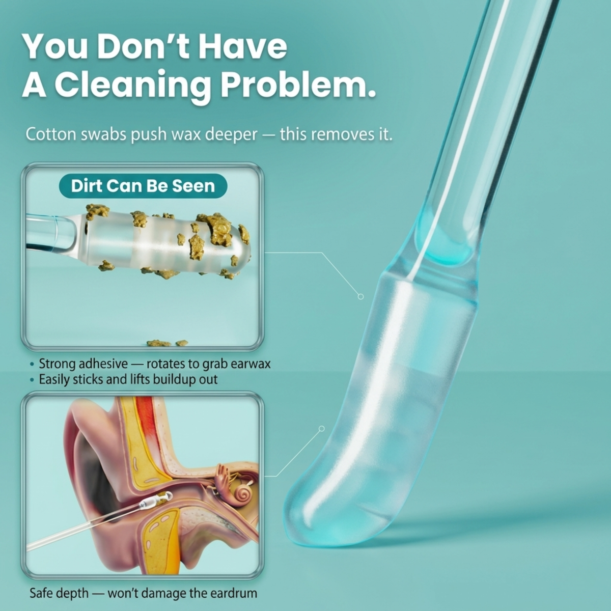 Ear Cleaner Sticks (24pcs)