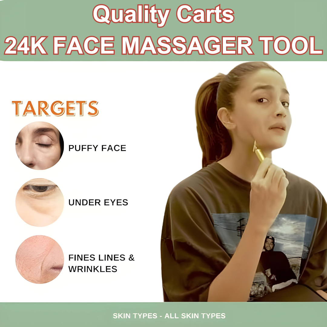 24K Face Massager Beauty Bar