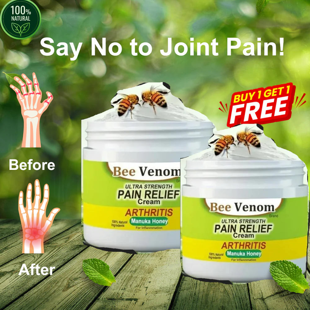 Bee Venom Joint and Bone Therapy Cream - (Pack of 2)