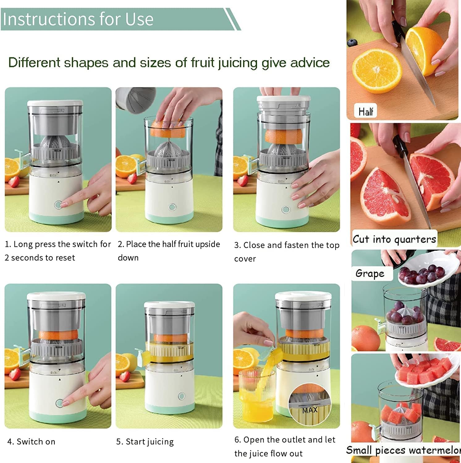 Citrus Portable Fruit Juicer