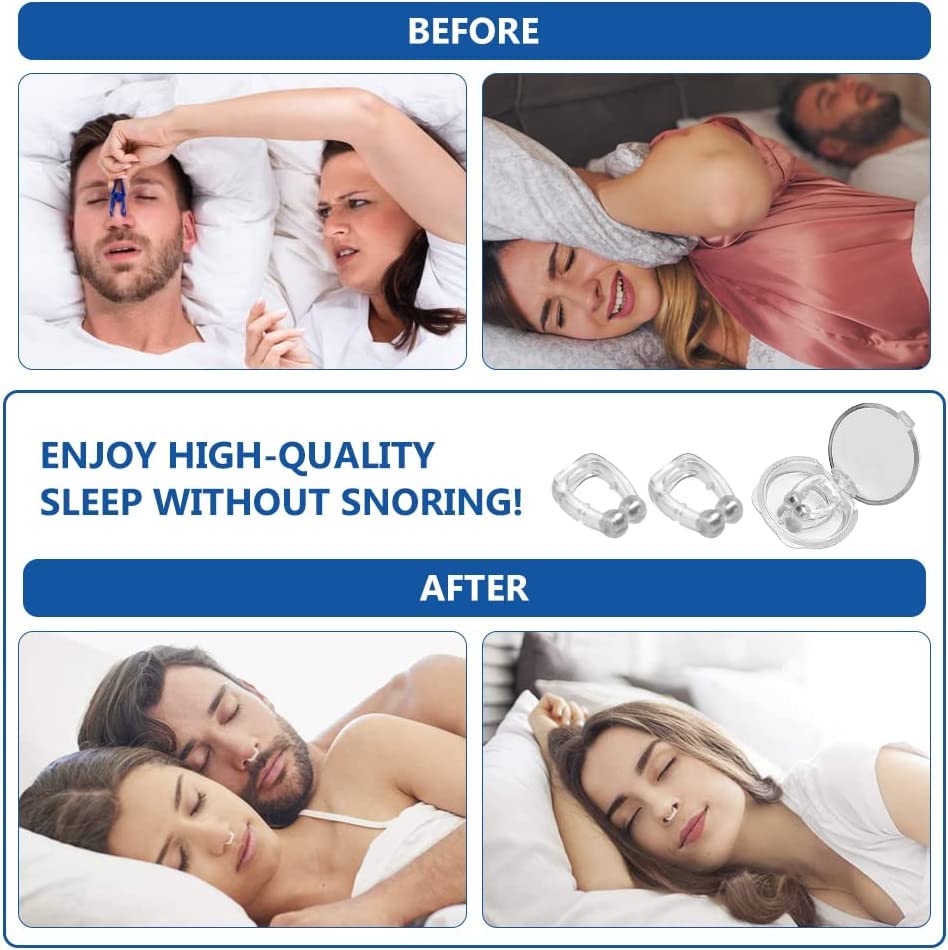 Anti Snoring Nose Clip (Buy 1 Get 1 Free)