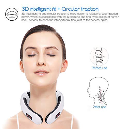 Electric Neck Massager, Electric Pulse Magnetic Neck Massager