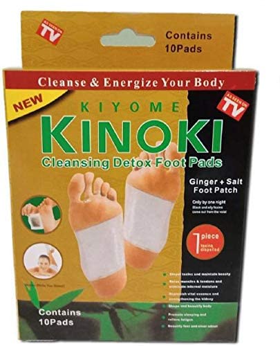 GEL Adhesive Body and Foot Patch to Detox | Organic Natural Ingredients Foot Pads Kit ( Pack of 1 )