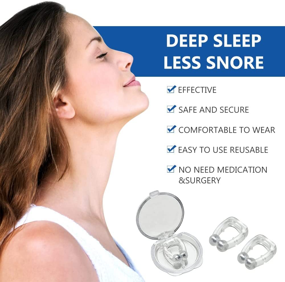 Anti Snoring Nose Clip (Buy 1 Get 1 Free)