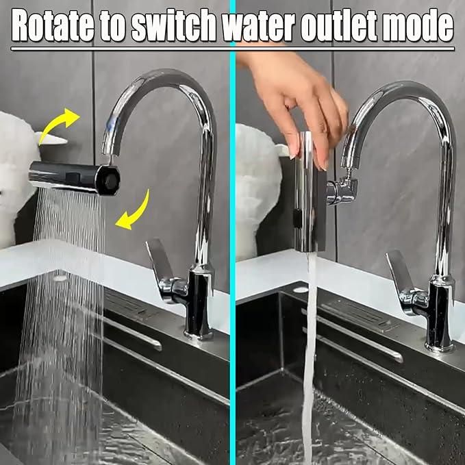 360° Waterfall Faucet Extender For Kitchen Sink